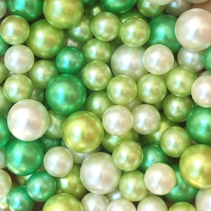 140 Pieces Pearl for Vase Filler Pearls Bead for Vase Makeup Beads for Brushes Holder Assorted Ro... | Amazon (US)