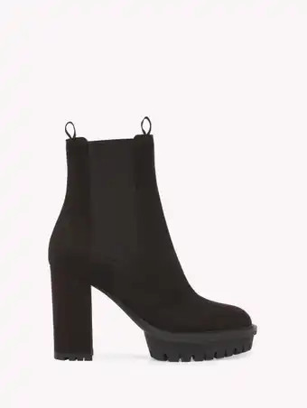 L'AGENCE Soho Leather Platform Bootie (Women) | Nordstrom | Nordstrom