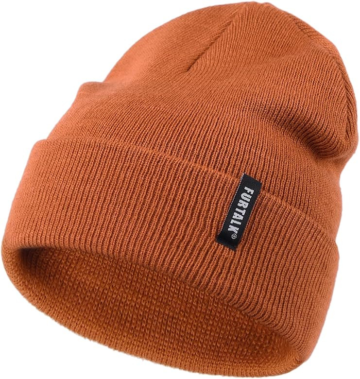 FURTALK Toddler Beanie for Boys Girls Baby Kids Beanies Knit Winter Hats | Amazon (US)
