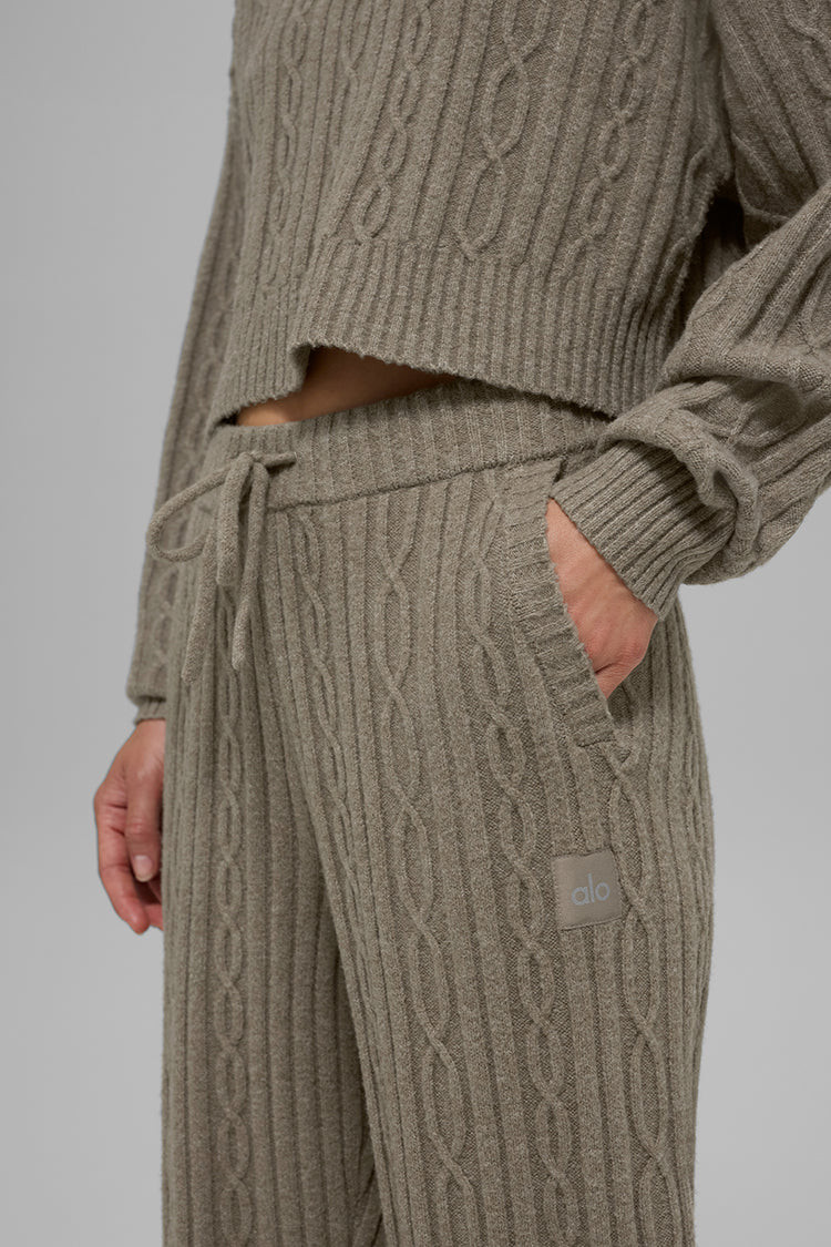 Cable Knit Winter Bliss Pant | Alo Yoga (US)