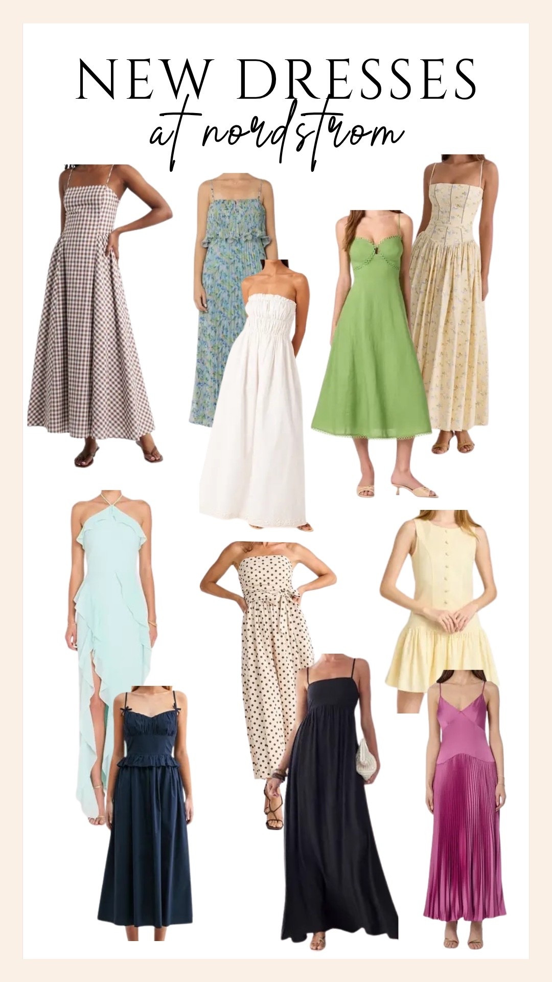 New dresses at Nordstrom!

#LTKgrwm #LTKootd