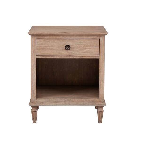 Madison Park Signature Victoria Light Natural Nightstand | Bed Bath & Beyond