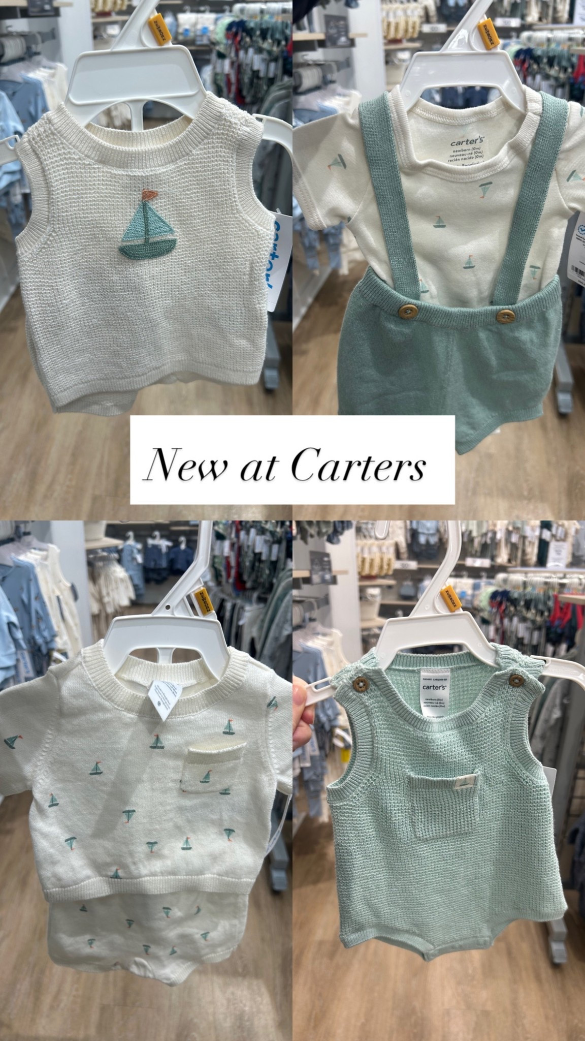 New cutie sail boat collection at carters is soooo cute!!! @Carters 