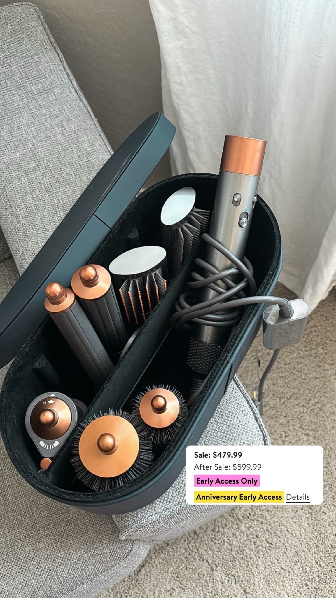  On sale $375 was $499)  best styling tool for all busy mamas!  

#dyson #dysonhair #dysonairwrap #giftideasforher #mothersdaygifts #mothersday #giftideas #giftsforher #nordstromsale #nordstrom #nsale  #beauty #hairproducts #hairstyling #blowdrier #airwrap #curlingwand #besthairstylingtool #amazondeals #amazonfinds #amazonprime #amazzondyson 

#LTKBeauty #LTKSaleAlert #LTKStyleTip