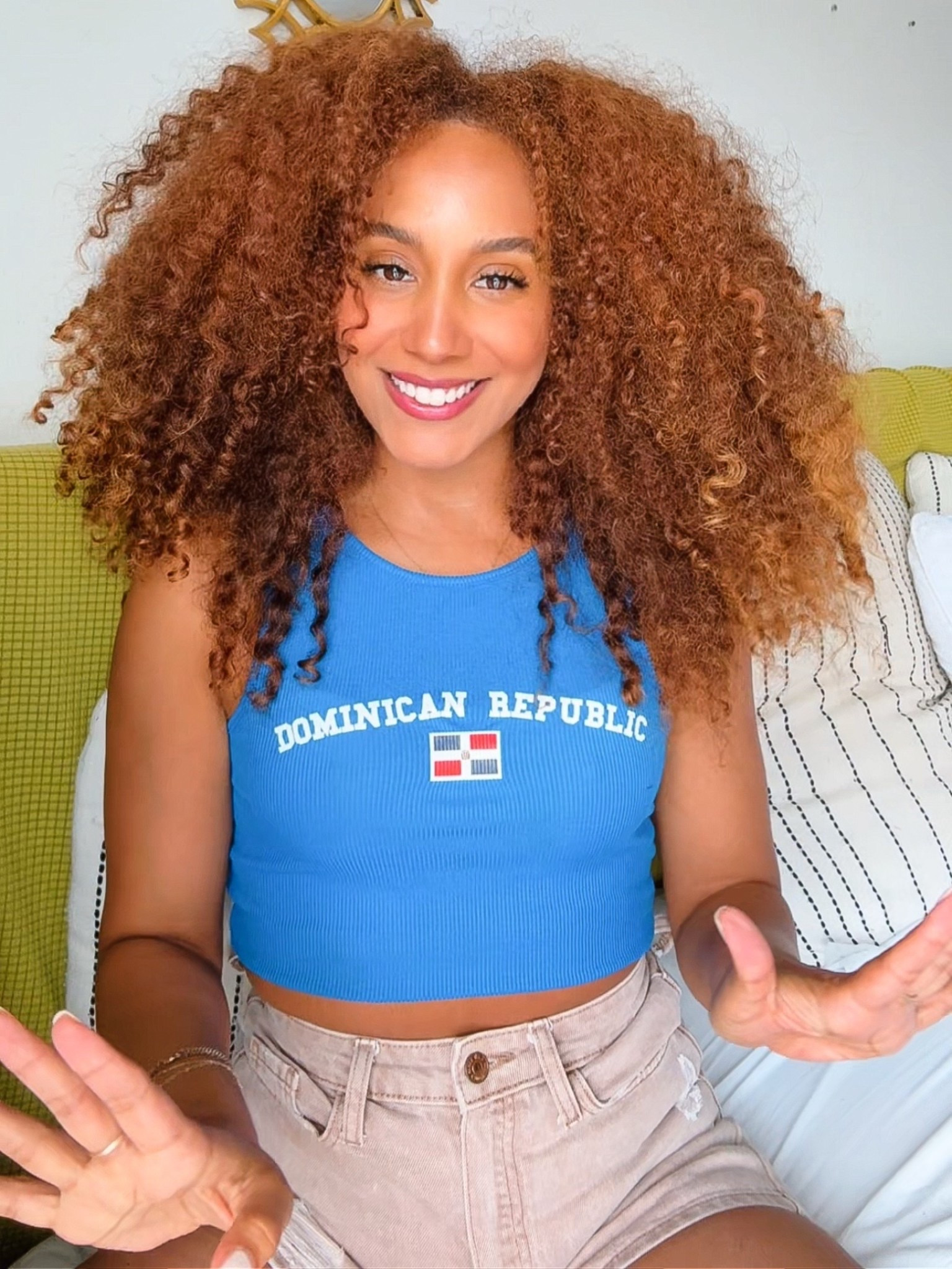 🇩🇴 Shop my Dominican Republic crop top through the link in bio on my LTK 🤍

#DominicanWomen #LatinaCreator #HispanicCreator #LTKStyle

#LTKootd #LTKTravel #LTKgrwm