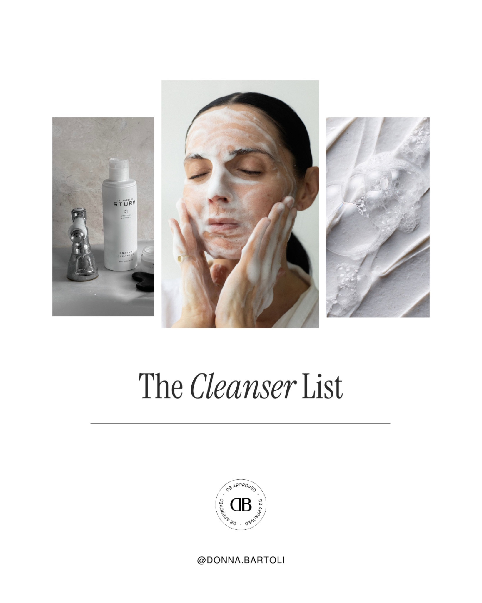 A List Of My Tried, Tested & Most Loved Cleansers

Foaming, Cream, Exfoliating & Micellar Water 

#LTKuk #LTKeurope #LTKbeauty