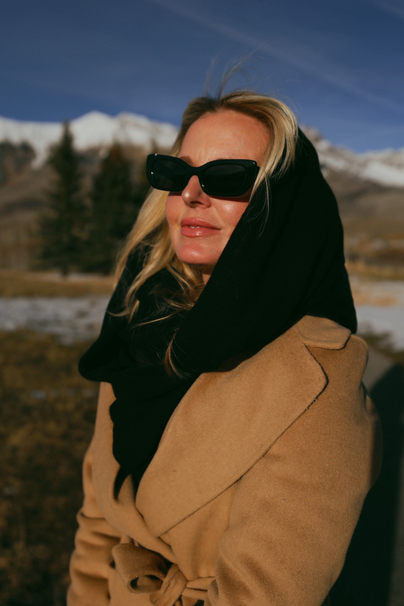 Balaclavas and scarves worn as hoods are very in right now. They’re a perfect two in one replacing the classic scarf/hat combo. 

#LTKSeasonal