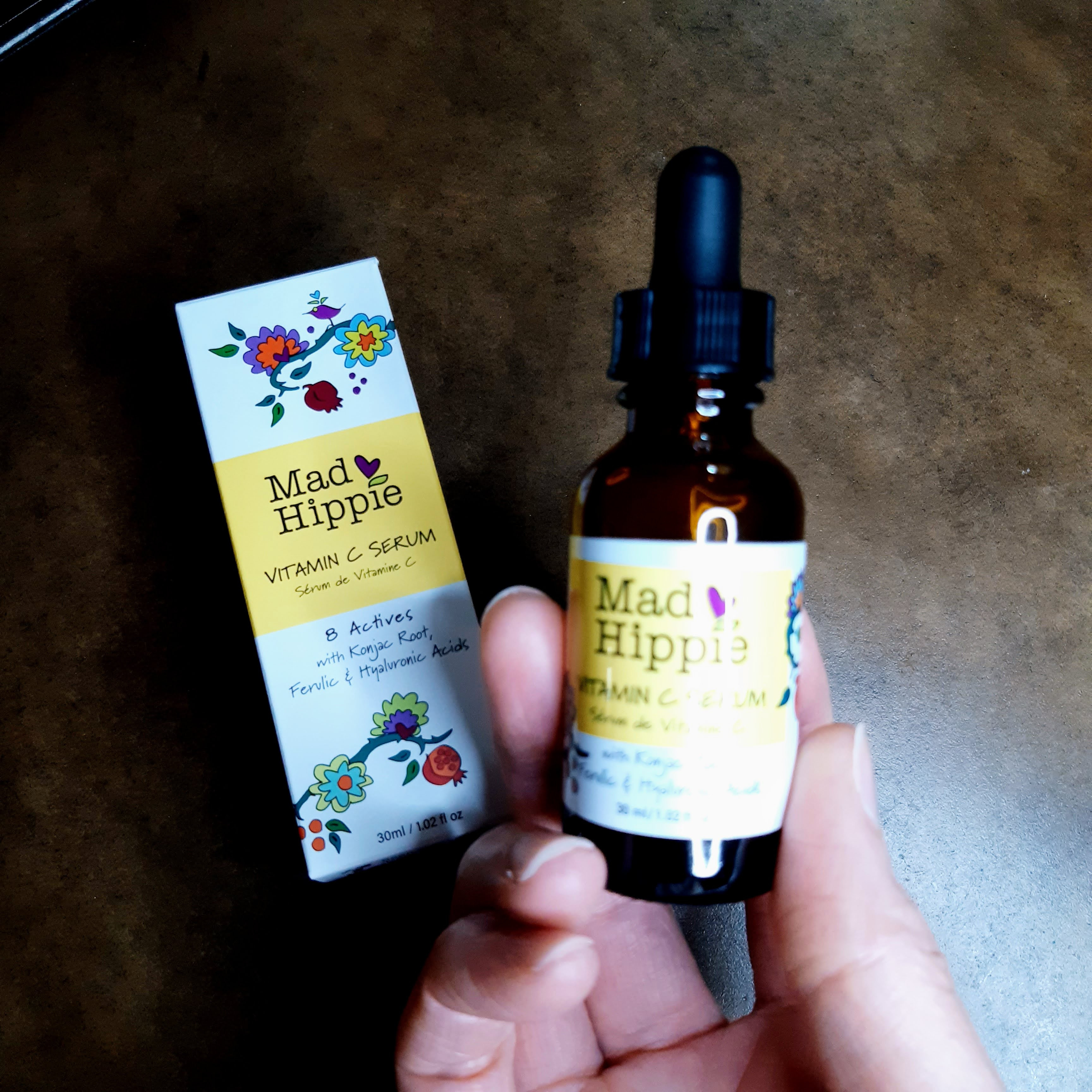 Mad Hippie Vitamin C Serum has hyaluronic acid with vitamin E. It’s vegan and non-GMO. It comes in beautiful, sustainable recycled packaging, and the company gives back to environmental charities. This serum has a fresh scent and rich consistency. 

 #LTKMostLoved #LTKGiftGuide #LTKBeauty