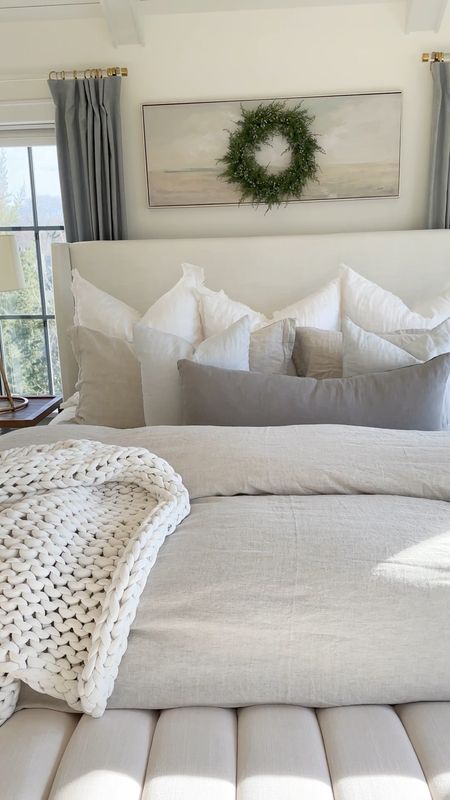Shop my new linen duvet set from Amazon! I have white and natural linen on my bed. I can’t decide which one I like best! 

#LTKhome #LTKsalealert #LTKVideo