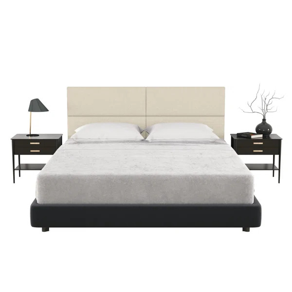 Panelist Modern Padded Headboard - Set of Wall Mounted Panels | Wayfair North America