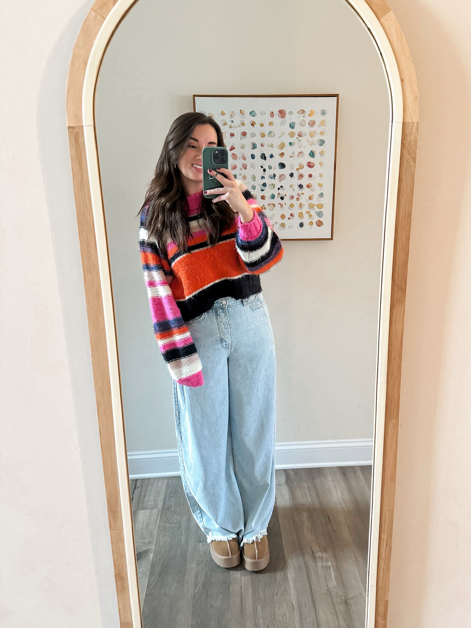 Free People Old West slouchy jean, Free People Snowbird sweater 

#LTKstyletip #LTKfindsunder100 #LTKSeasonal