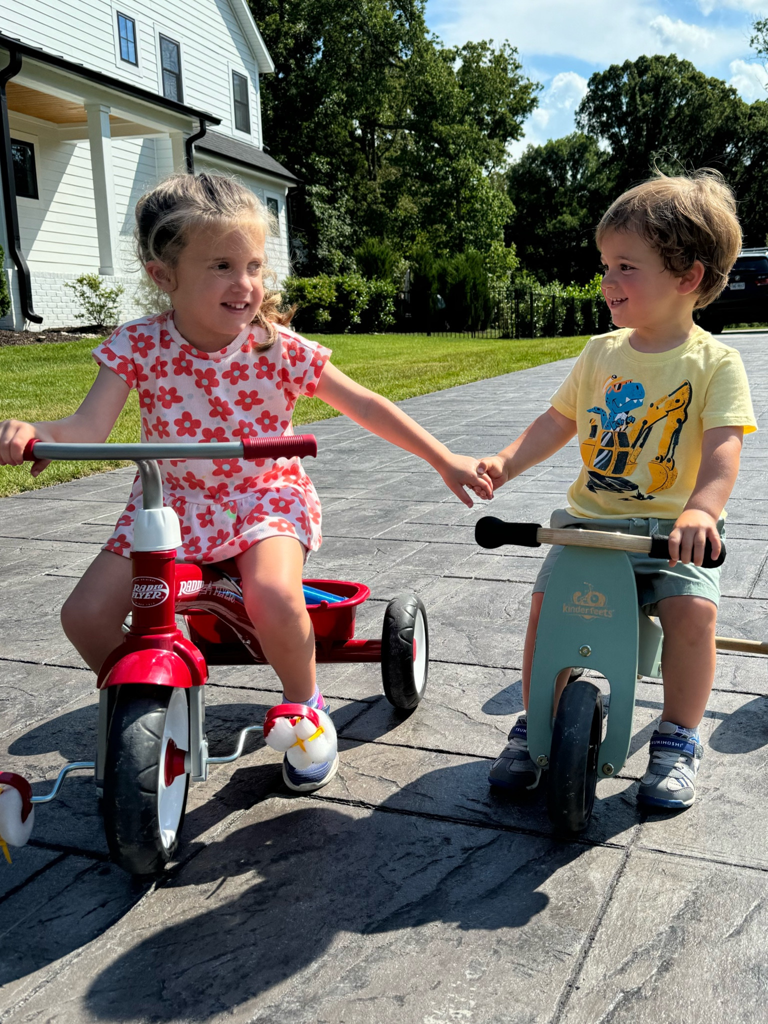 Linking our kiddos bikes here! The wooden one is great for little ones (18 months+) and transitions into a balance bike. 

#LTKKids #LTKFamily #LTKSeasonal