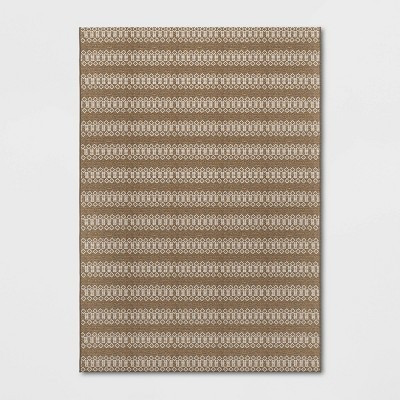 7' x 10' Global Outdoor Rug Neutral - Threshold™ | Target