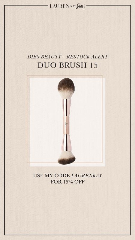 the most magical beauty brush that ever existed! 😍 applies makeup so evenly and softly! use code LAURENKAY for 15% off too! 🫶🏻

#LTKFindsUnder50 #LTKBeauty