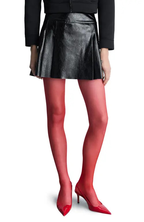 MANGO Pleated Faux Leather Miniskirt in Black at Nordstrom, Size 2 | Nordstrom