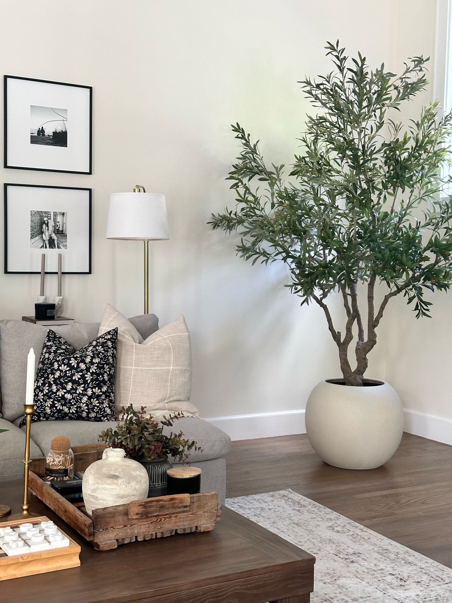 Linking similar olive trees. Make sure you fluff them, it makes for a more realistic and full look  

#LTKStyleTip #LTKHome #LTKSaleAlert