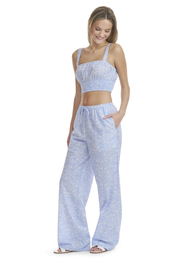 Mills by Millie Bobby Brown Women's Tie Strap Top, Sizes XXS-XXL | Walmart (US)