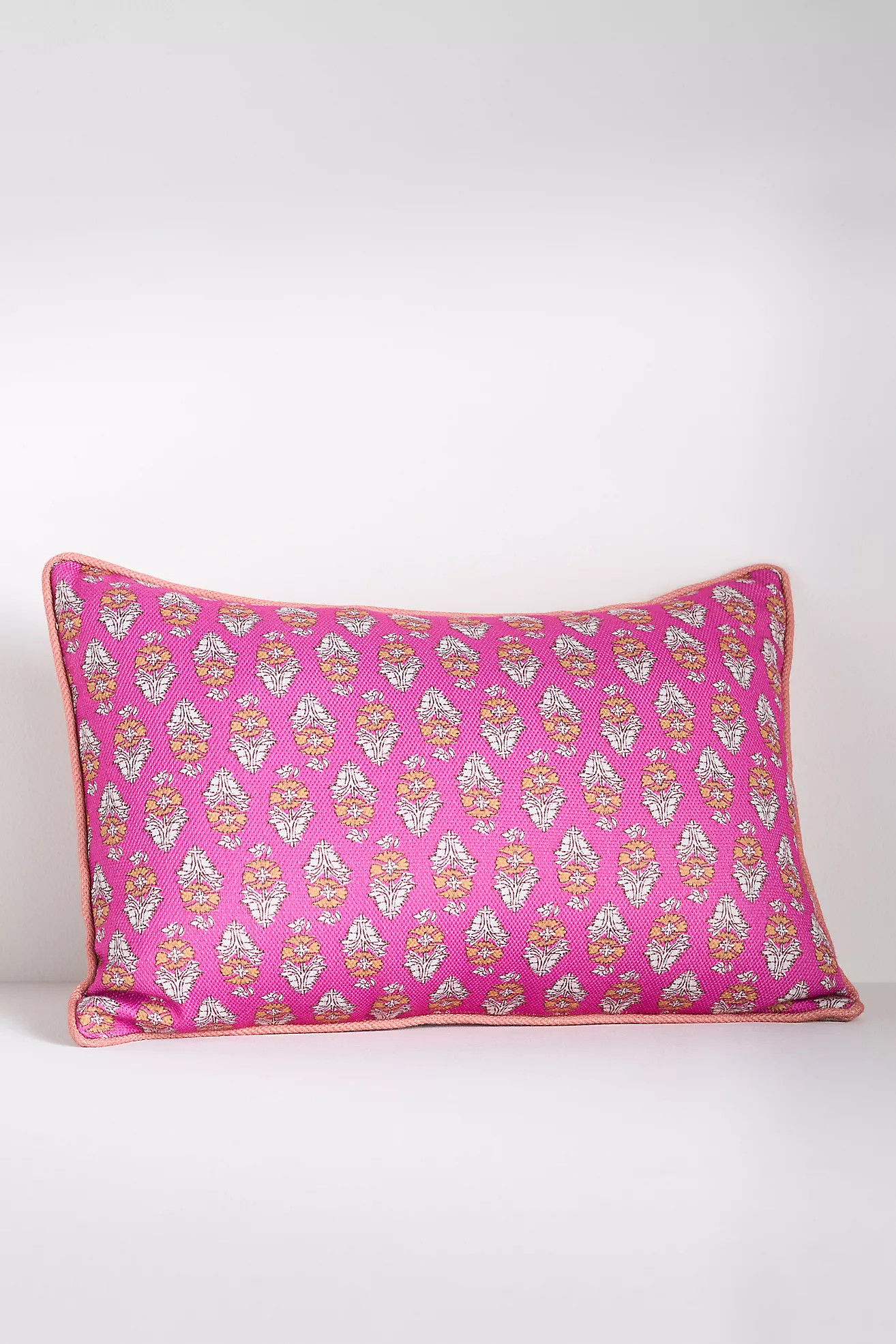 Isadora Mix Print Floral Indoor/Outdoor Pillow | Anthropologie (US)