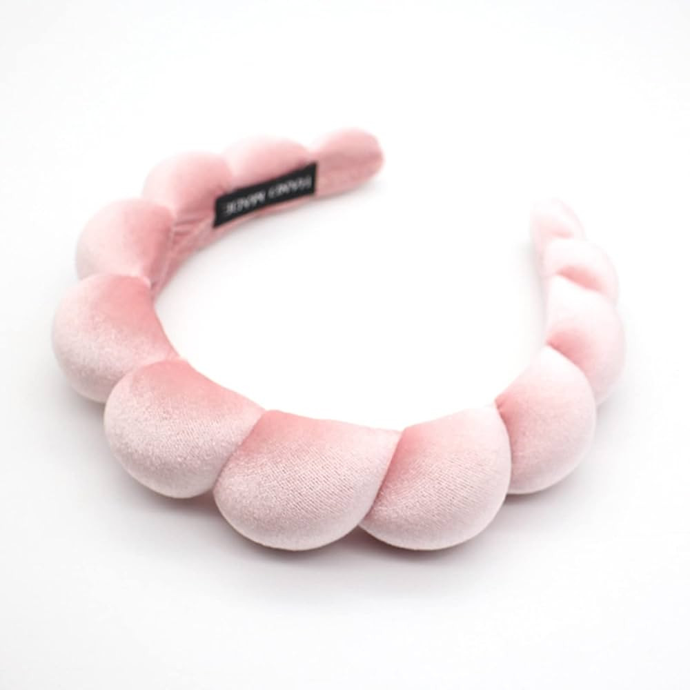 Headbands for Women, Cute Padded Fabric Hair Bands Wide Velvet Non Slip Headband Hair Accessories... | Amazon (US)