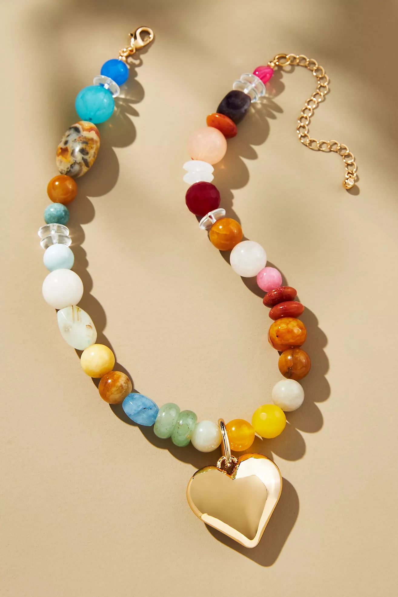 Beaded Camp Icon Necklace | Anthropologie (US)