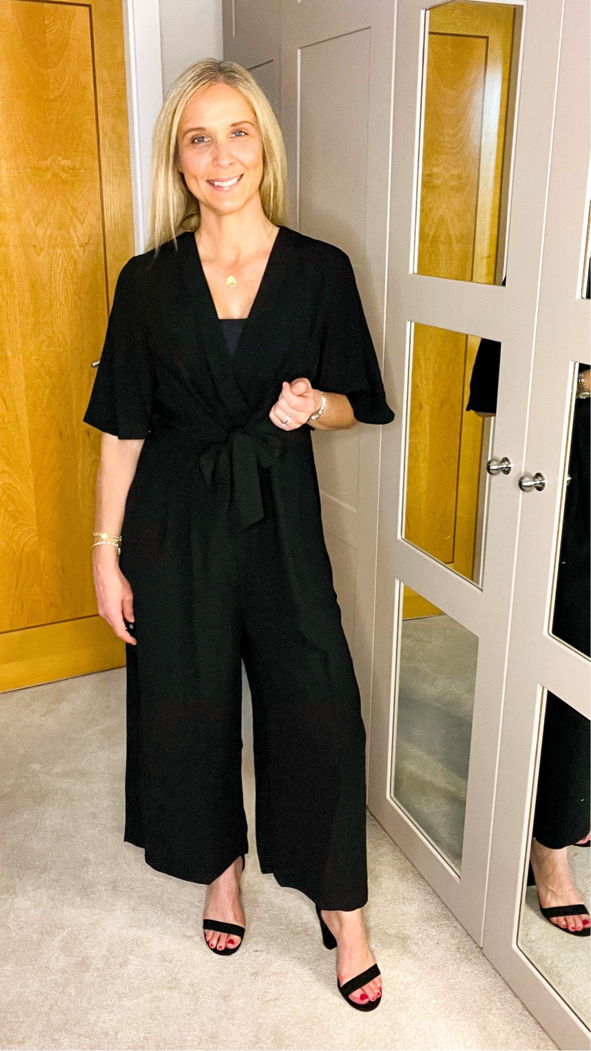 Elegance in this timeless black jumpsuit. 💃🖤 iCLOTHING

#LTKeurope #LTKover40 #LTKsalealert