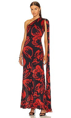 YAURA Adanna Gown in Ata Rodo Print from Revolve.com | Revolve Clothing (Global)