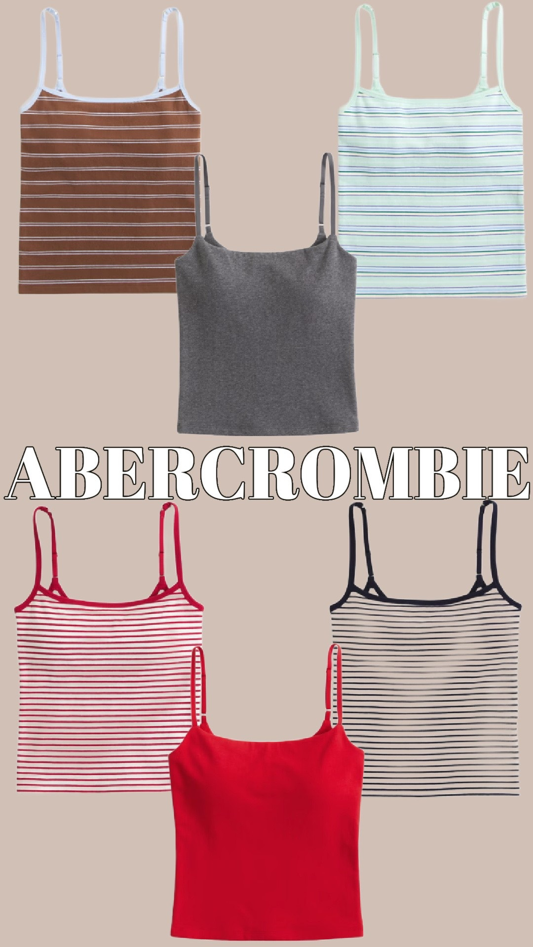 Abercrombie sale + stackable code: AFSUMMER

Our favorite bra-free tanks are on sale! I wear medium in these.

Memorial Day sales, summer outfits

#LTKootd #LTKSaleAlert #LTKSeasonal
