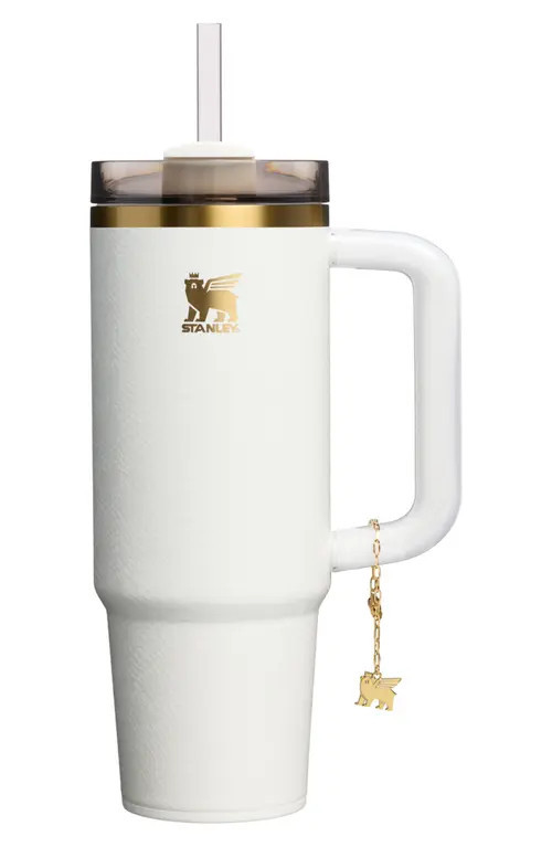 Stanley The Quencher® Luxe H2.0 FlowState™ 30-Ounce Tumbler in Pale Stone Snakeskin at Nordstrom | Nordstrom