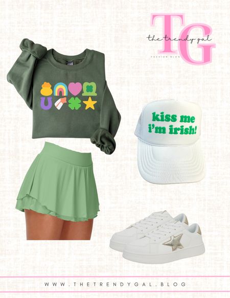 Casual St. Patricks Day outfit 

#LTKfindsunder50 #LTKSeasonal #LTKstyletip