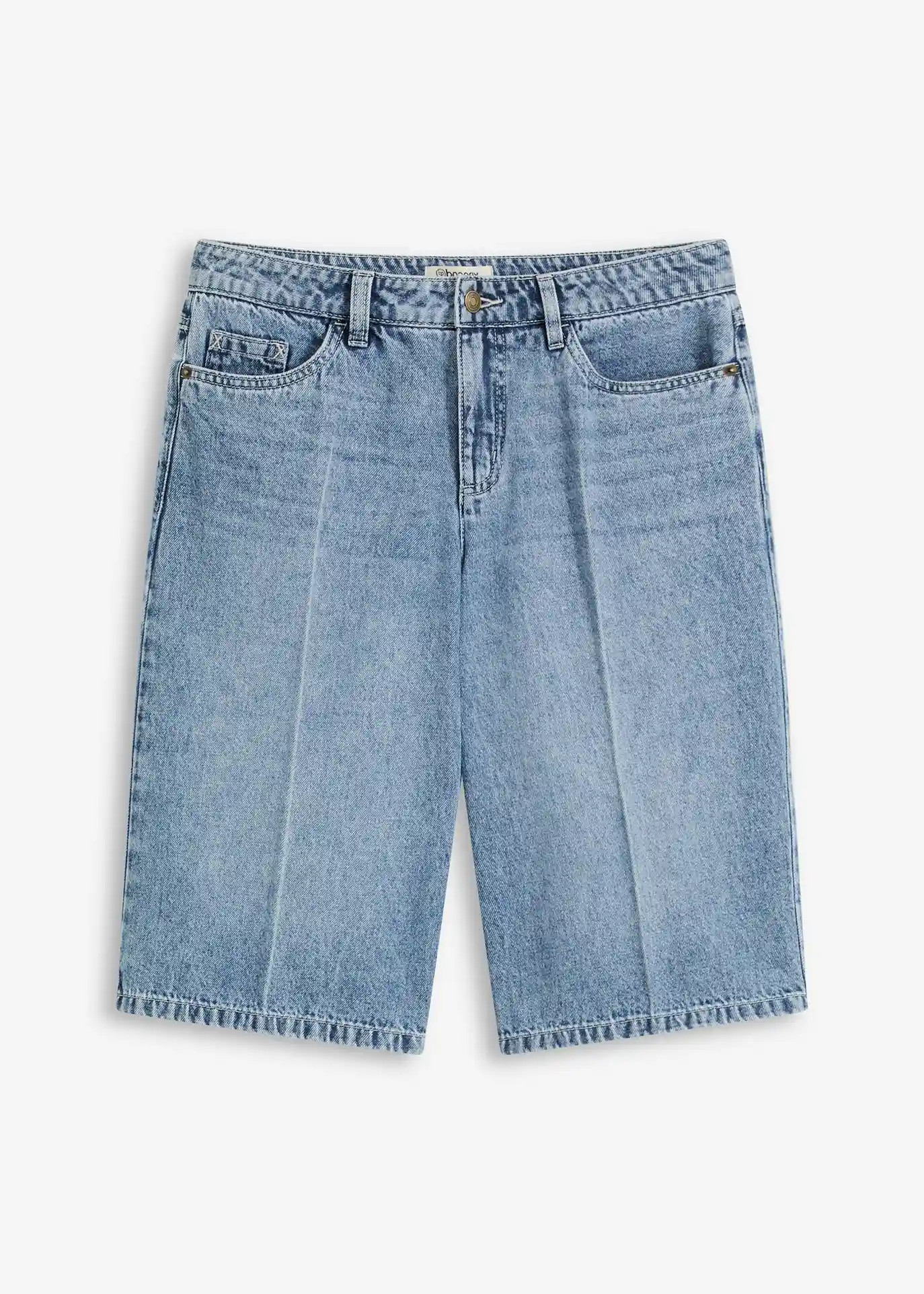 Bermuda in jeans low stretch, vita media, Regular | Bonprix IT