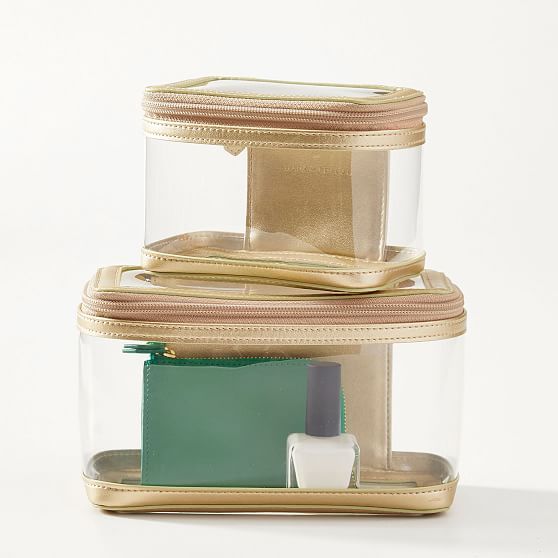 Clear Nesting Pouches, Set of 2 | Mark and Graham
