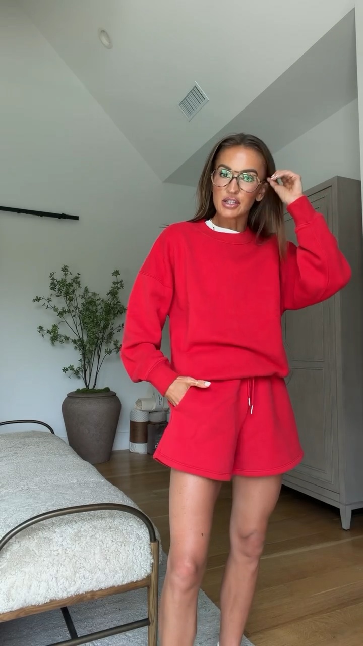 The sweats we all know and love - with the shorts in a new style / longer length! ❤️ on major sale!!