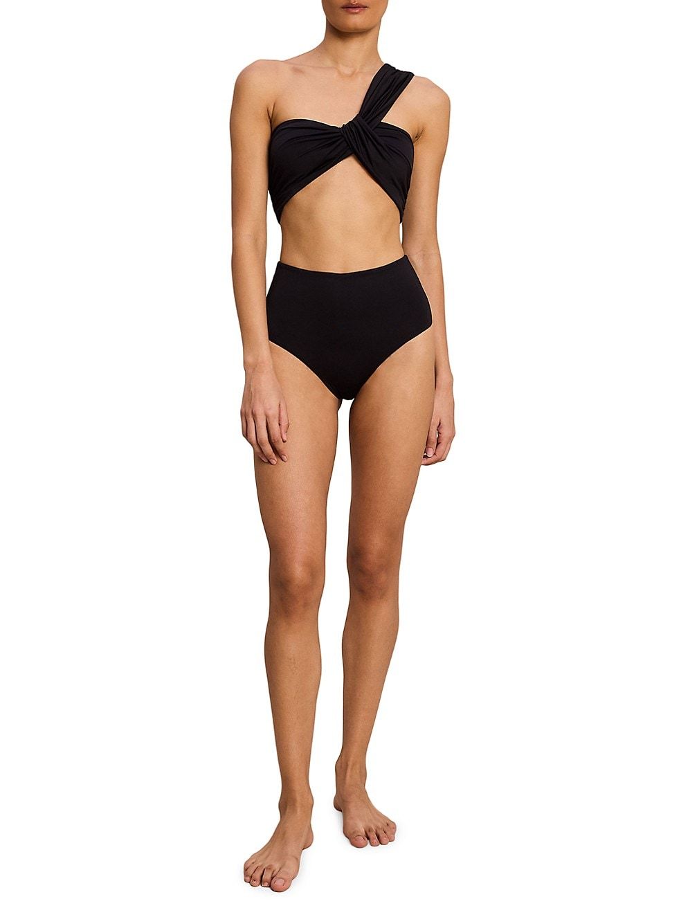 Isla High-Waisted Bikini Bottom | Saks Fifth Avenue