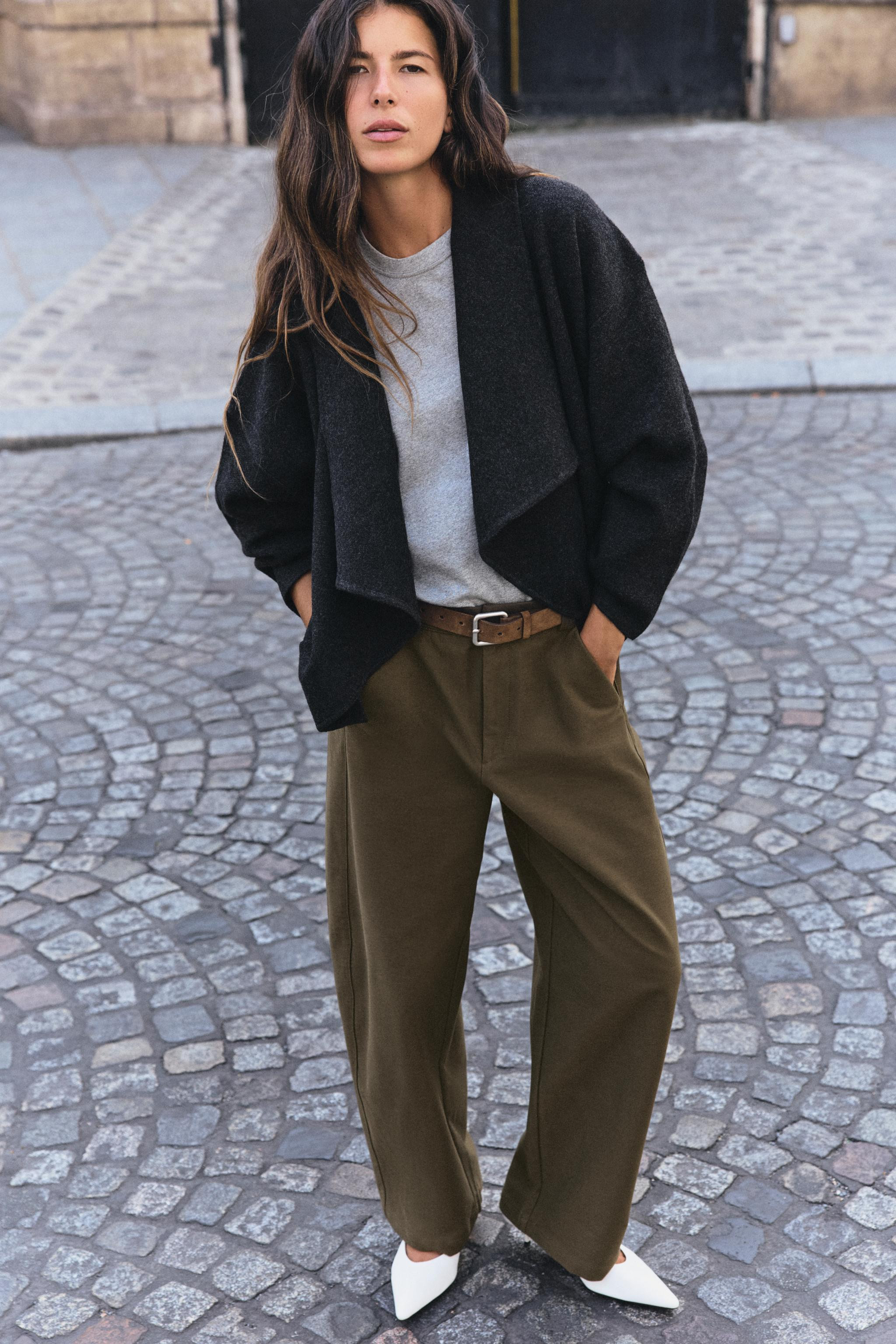 OPEN-FRONT KNIT JACKET | Zara US