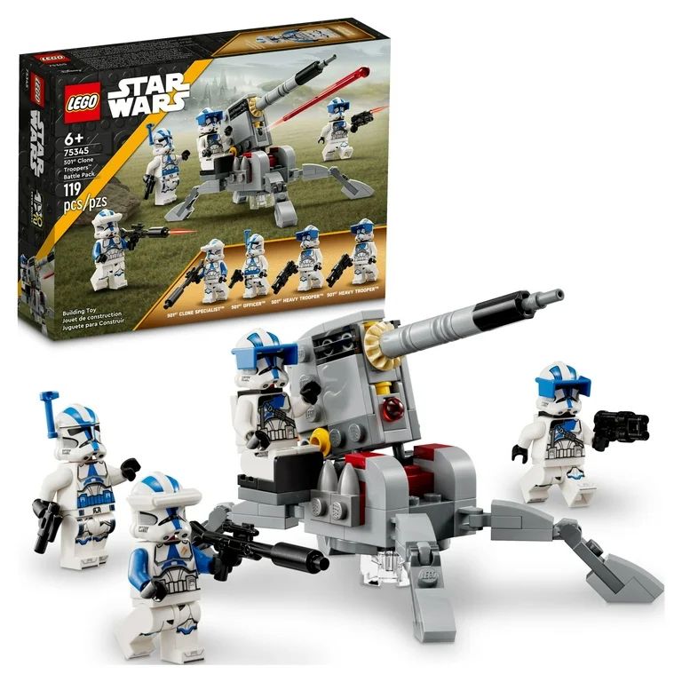 LEGO Star Wars 501st Clone Troopers Battle Pack Set 75345 | Walmart (US)