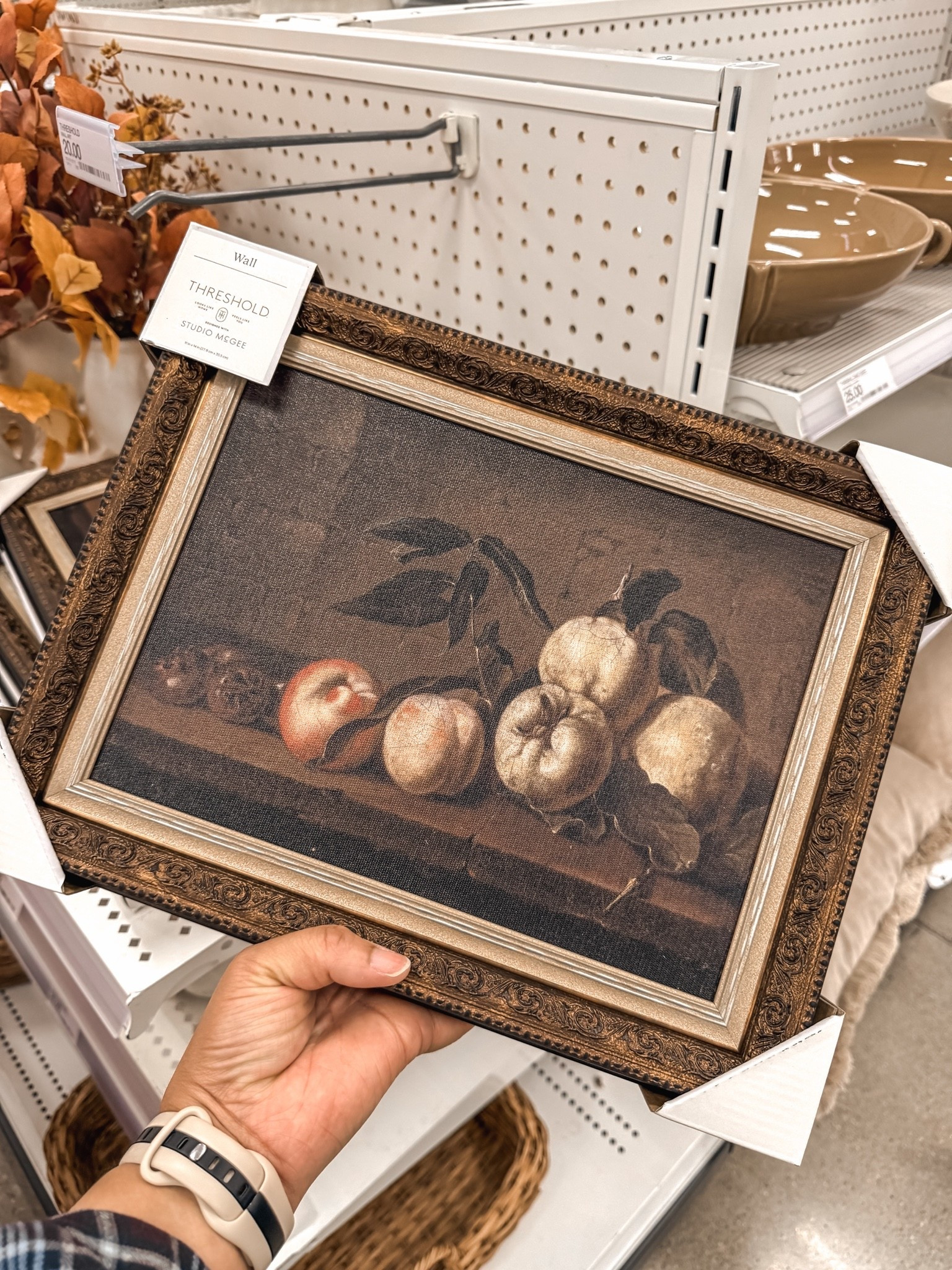 I had my eye on this beautiful art piece from the SM line for a while! I picked it up during my Target visit last week — and of course it’s ON SALE this week! 

Fall decor, fall styling, kitchen styling, dining room, fall art, Target finds, Studio McGee

#LTKHome #LTKSeasonal #LTKSaleAlert