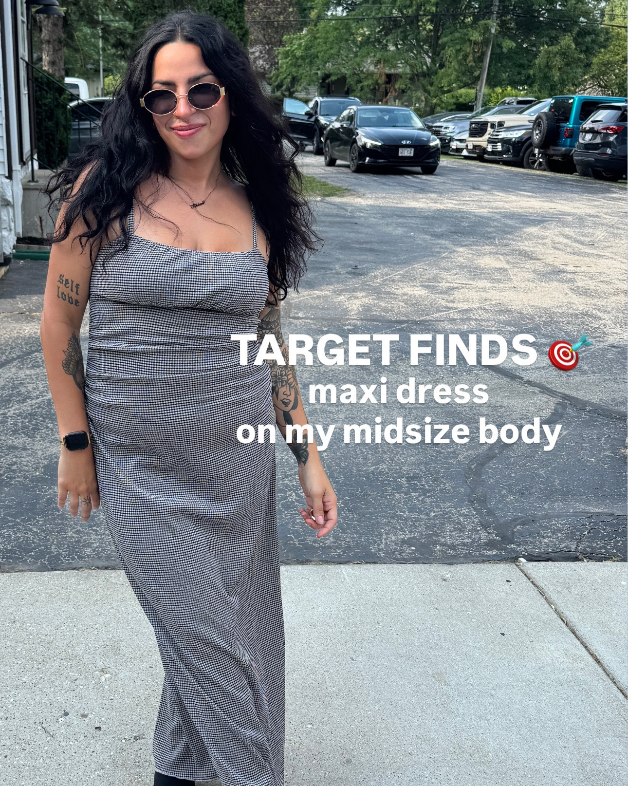 Stopped at target for a few things and saw this adorable plaid maxi dress. Giving alt mamiiiii 🖤 perf for a midsize girly + so breatheable too! 

#LTKSaleAlert #LTKMidsize #LTKSeasonal