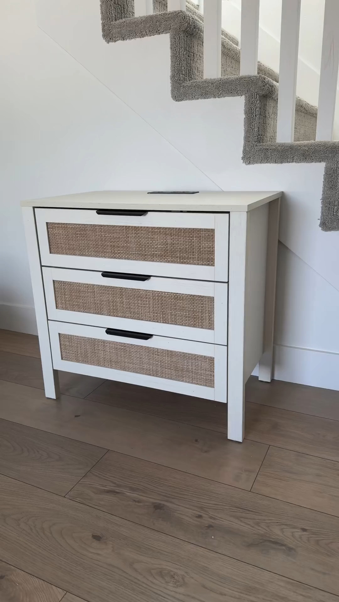 HOMMPA Nightstand with Charging Station Boho Bedside 

 #LTKHome