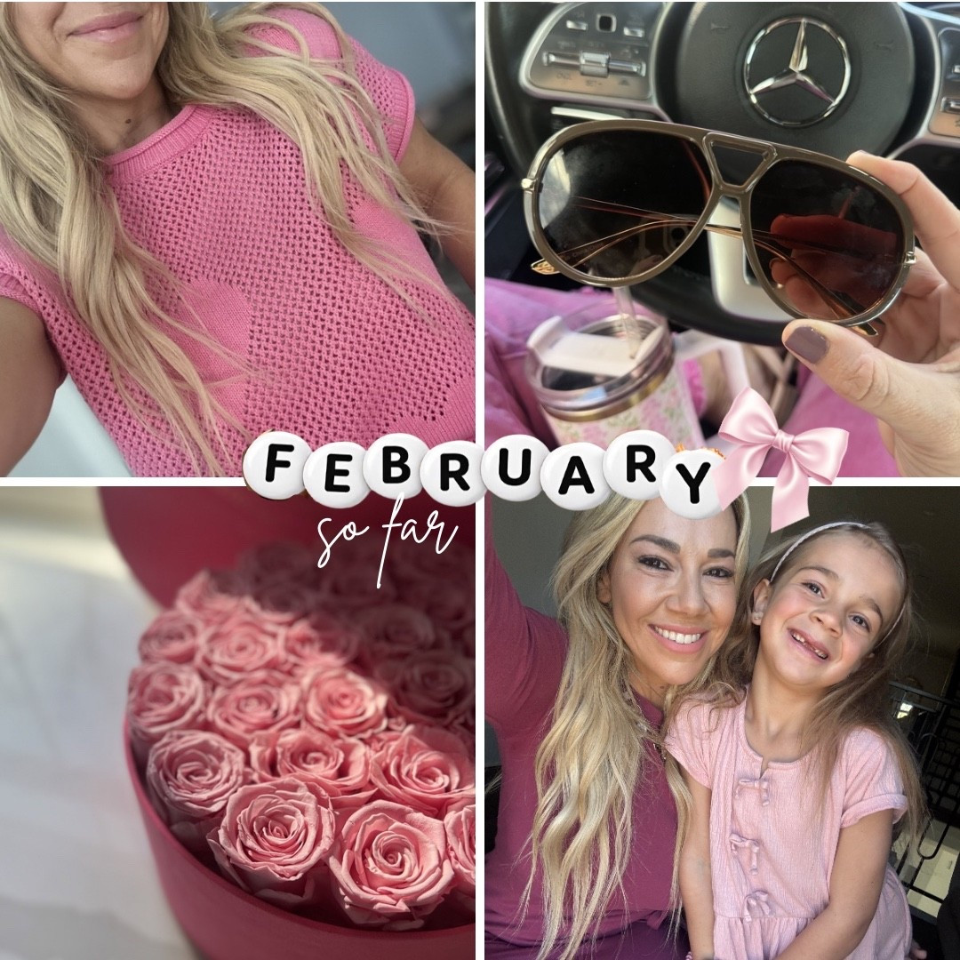 February links, February looks, pink February, Anthropologie dress 

#LTKootd #LTKdayinmylife #LTKstorytime