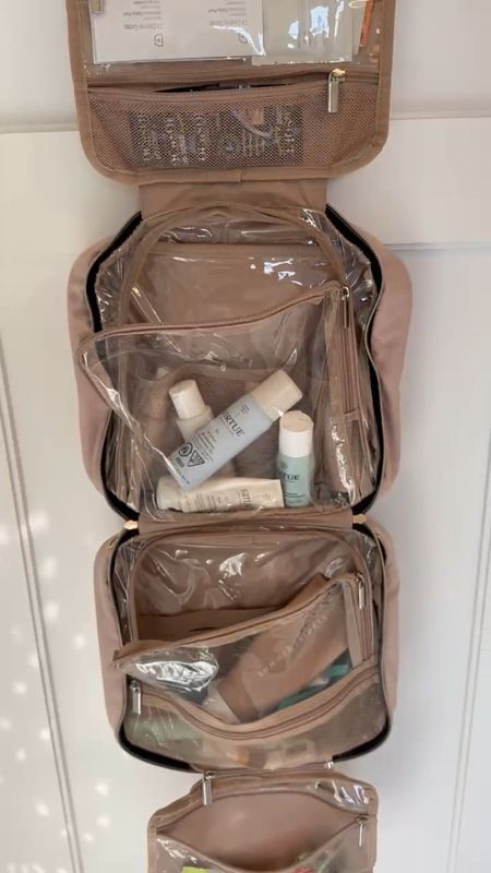 #amazontravel toiletry case ON SALE NOW! ✈️ 

I love how much this bag holds and that it has a hook to hang up so I can see everything in the bathroom without needing to dig around a big bag. 

I’ve also linked all of my other #clean beauty travel must-have products below. 

#travel #beautymusthaves #amazonbeauty

#LTKsalealert #LTKtravel #LTKbeauty