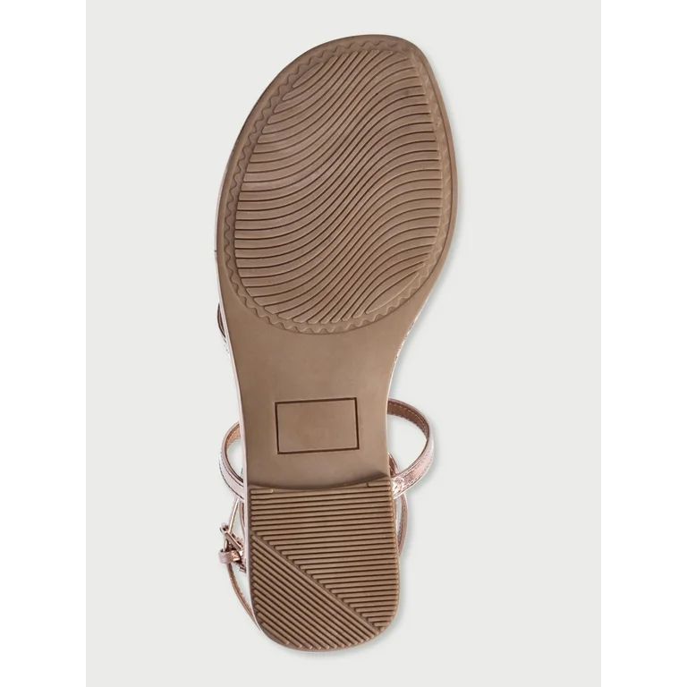 Scoop Women’s Strappy Flat Sandals | Walmart (US)