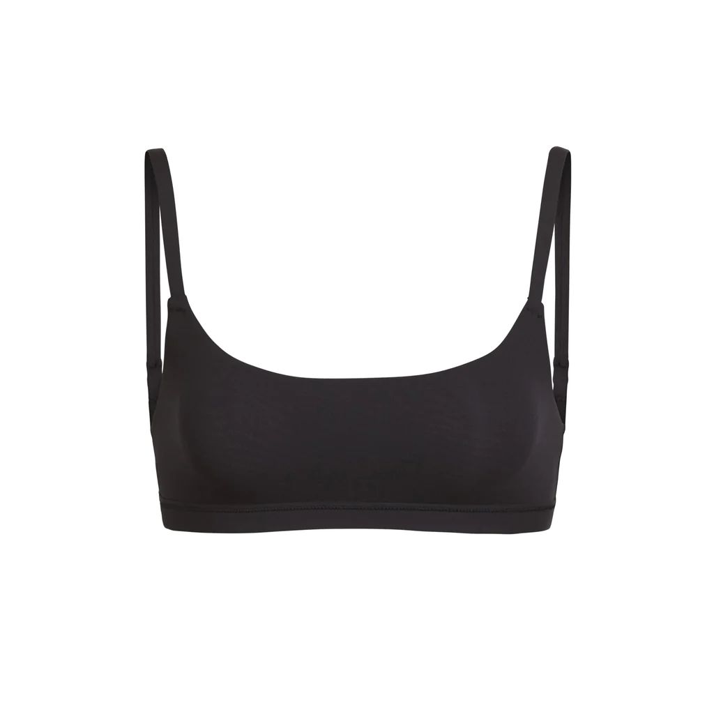 FITS EVERYBODY SCOOP NECK BRA | ONYX | SKIMS (US)