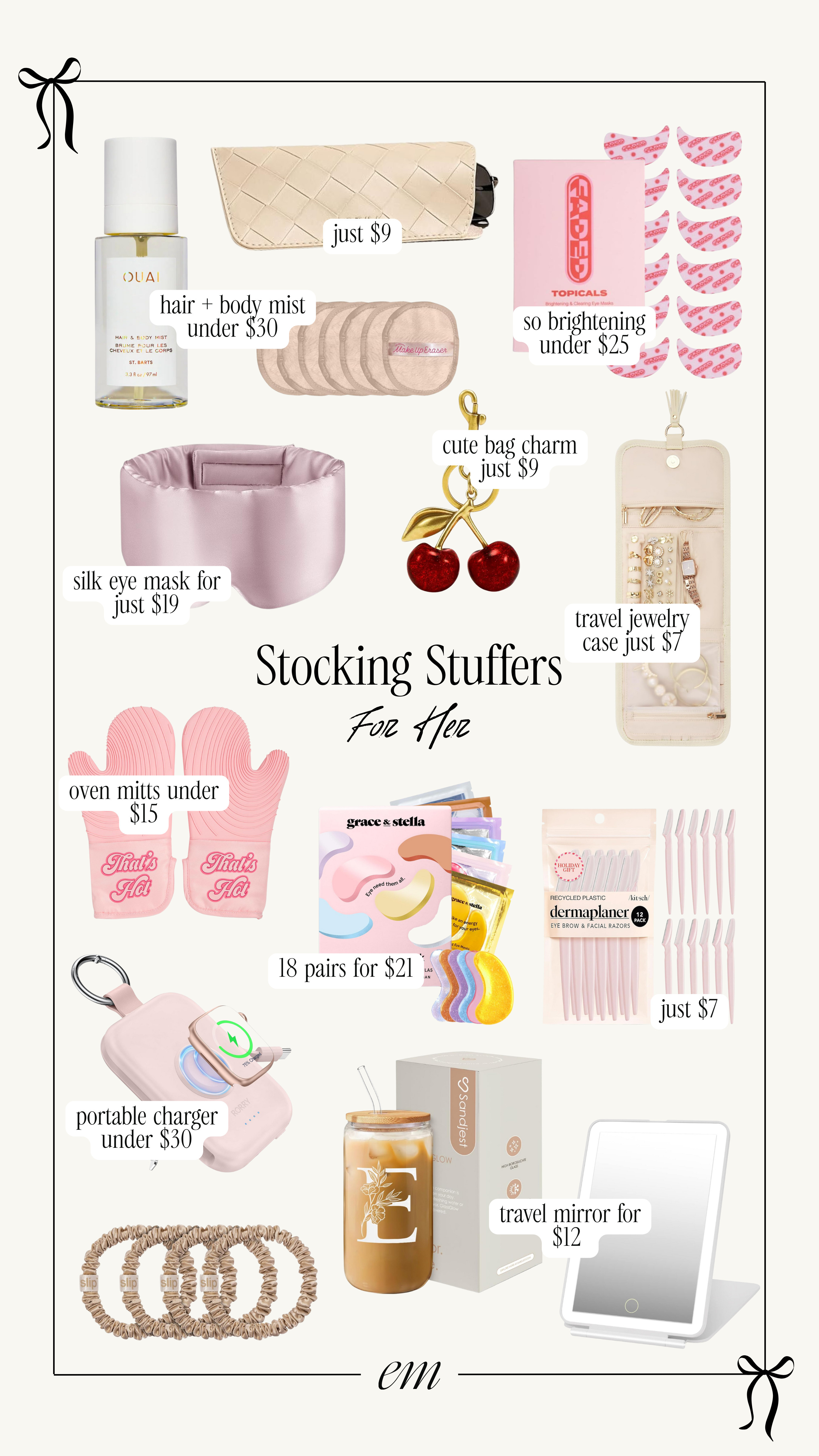 For her stocking stuffers, all will arrive in time!

stocking stuffers, for her, last minute, gift guide 

 #LTKGiftGuide #LTKHoliday