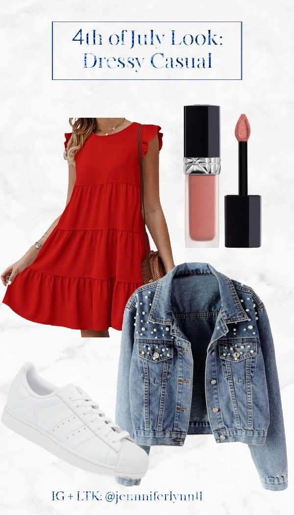 Love this causal look + subtle ode to the 4th with red white + blue 

Dior Shade: 100 Forever Nude

#LTKSummerEdit #LTKSeasonal #LTKFindsUnder100