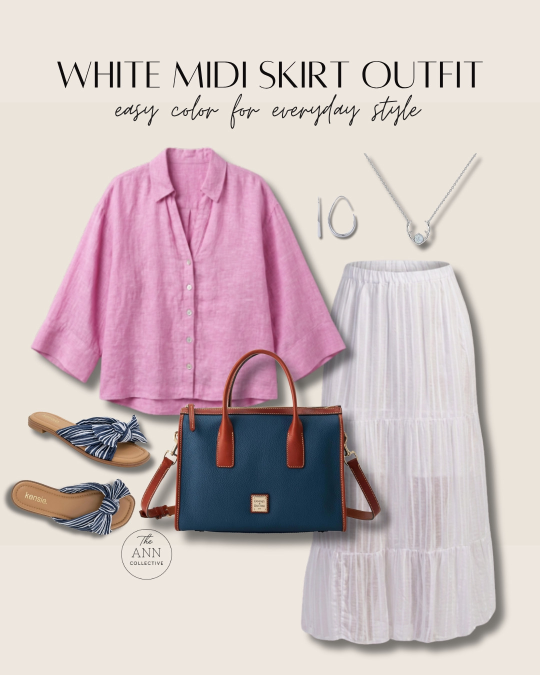 A white midi skirt is one of the most versatile pieces in my closet. Pair it with a colorful linen blouse, comfortable sandals, and a structured handbag for an effortless outfit you’ll wear all season.

#LTKootd