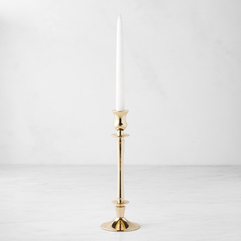 Heirloom Gold Taper Holders | Williams-Sonoma