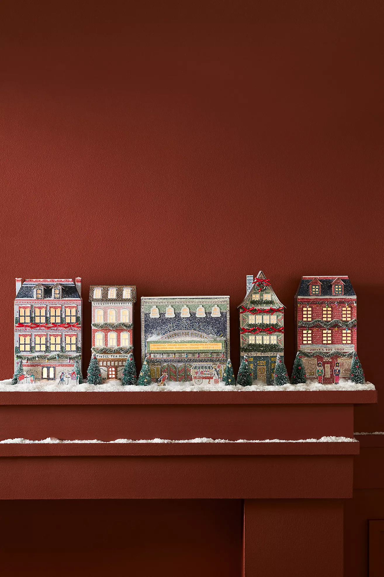 Emily Taylor for George & Viv Light-Up Holiday Village | Anthropologie (US)