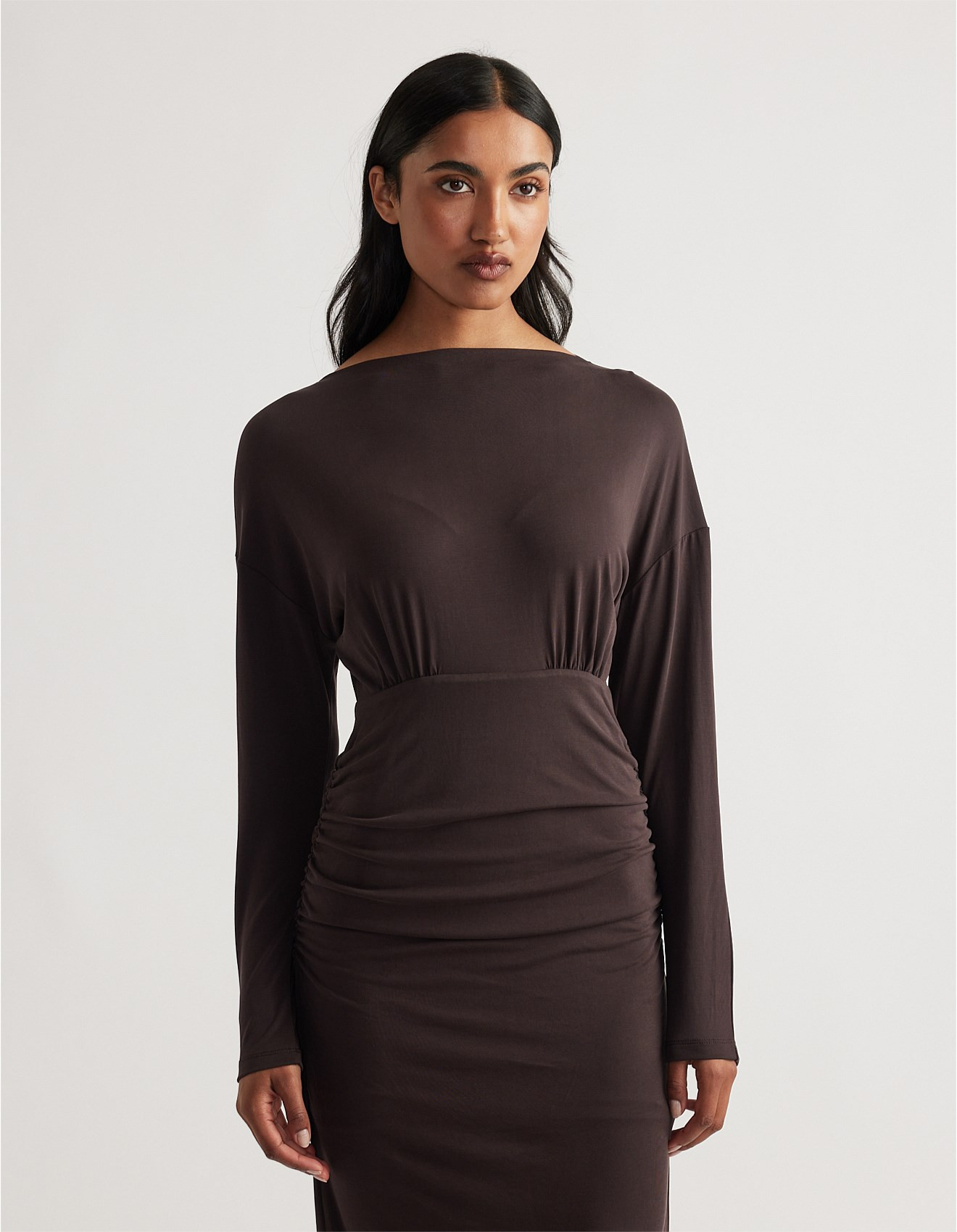 TAHLIA CINCHED MAXI DRESS | David Jones (Australia & New Zealand)