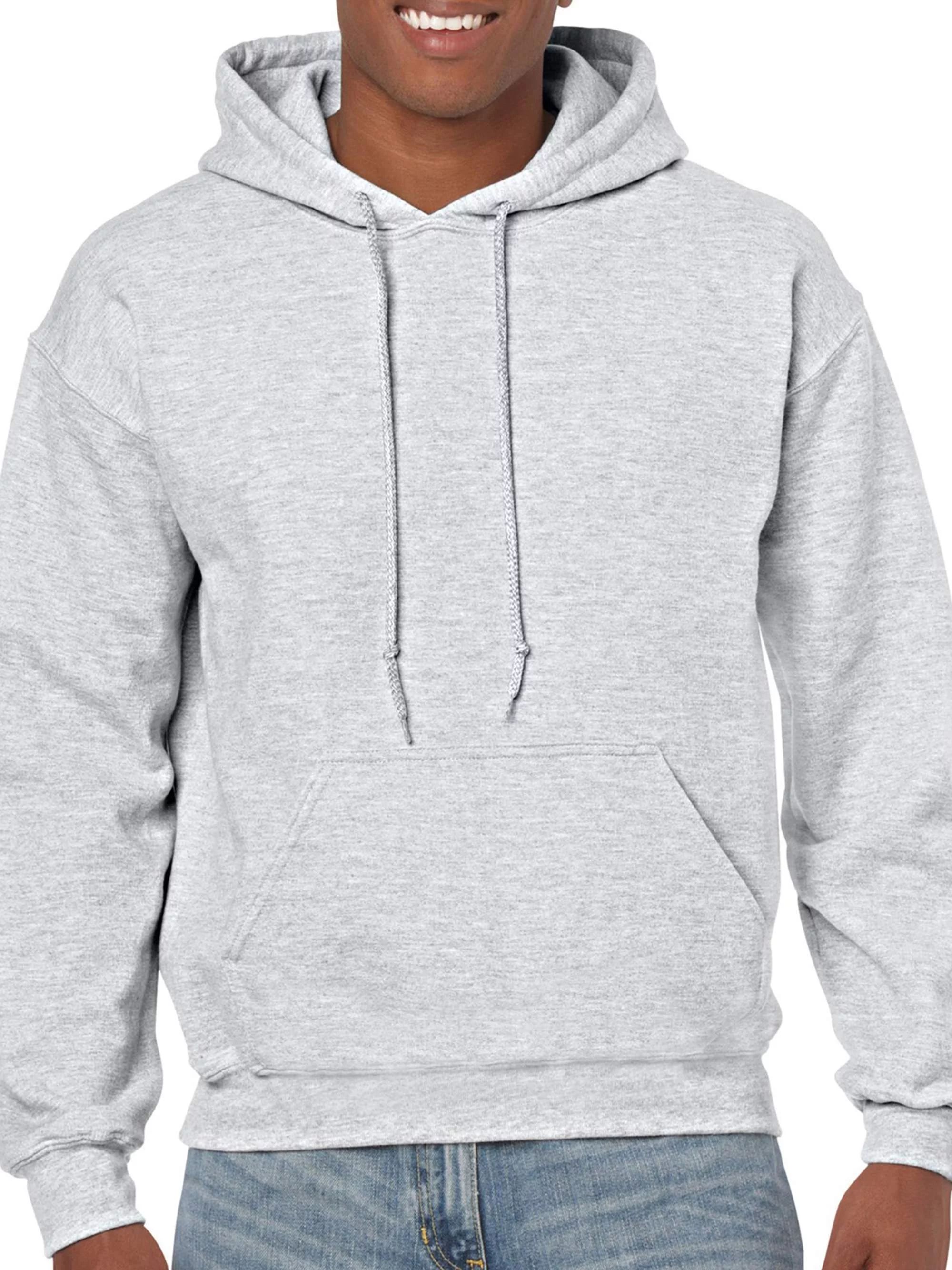 Gildan Men's Heavy Blend Fleece Hooded Sweatshirt | Walmart (US)