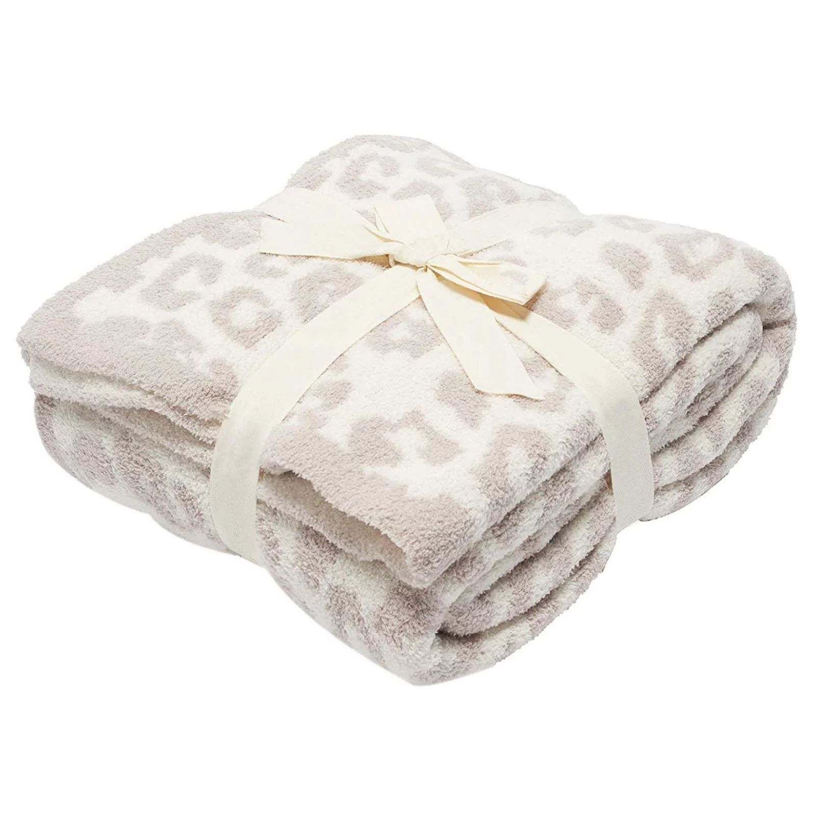 1pc High-Grade Fleece Throw Blanket Soft Plush Leopard Pattern Blanket 50x60inch - Walmart.com | Walmart (US)